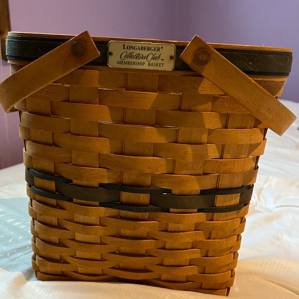Longaberger Collectors Club Membership Basket 1998